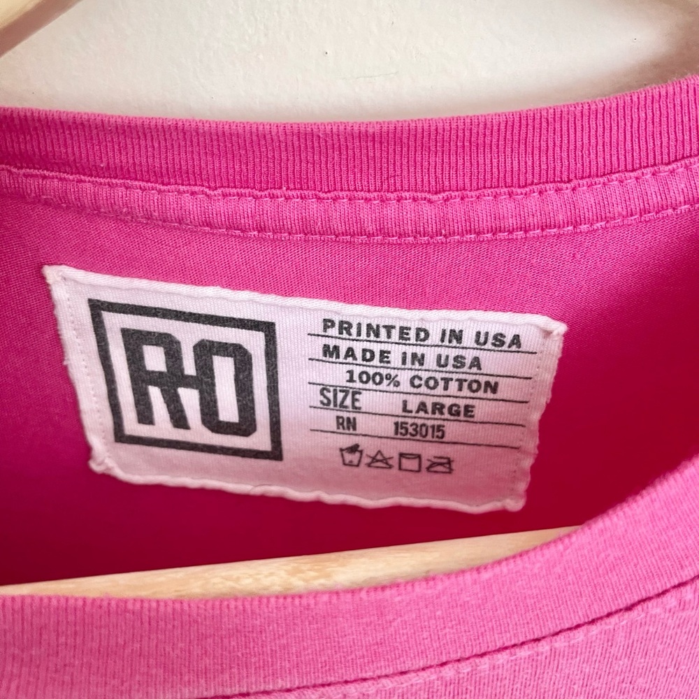 Roots of Fight Muay Thai Pink Short Sleeve MMA Fighting Gym T-Shirt Mens Large - Picture 14 of 14
